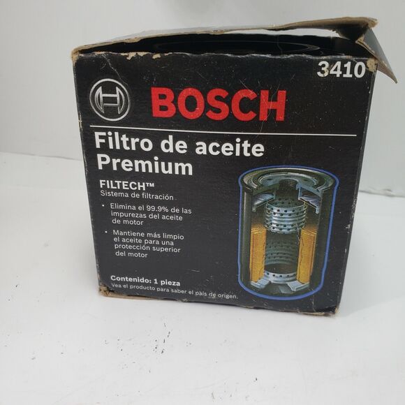Oil Filter Bosch 3410 filtech Screw-on Part vehicle Maintenance mechanic - Picture 3 of 4